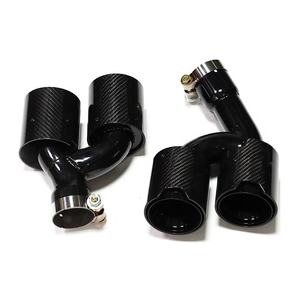 SYPES, 1 par, punta de escape de acero inoxidable carbono M <span class=keywords><strong>BMW</strong></span> 440 para <span class=keywords><strong>BMW</strong></span> G22 <span class=keywords><strong>430</strong></span> 425 <span class=keywords><strong>2021</strong></span> 4 Series, sistema de escape de punta de silenciador - Product Image 5