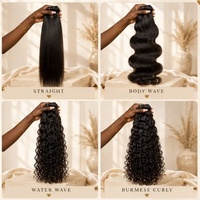 Nouvel Arrivage Vente en Gros Extensions de Cheveux Humains Bouclés Birmans Bruts Vietnamiens Grade 15A Double Drawn Lots de Cheveux Vierges Bruts Fournisseur