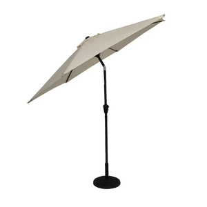 Лучшая цена, 8 железных ребер, открытый большой консольный Зонт с основанием 2,7 м - Product Image 3