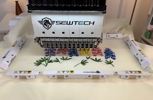 กรอบปักแม่เหล็ก PRMS360 ขนาด 200x360 มม. (7.87x14 นิ้ว) สำหรับเครื่องปัก Brother W PR680W แบบ 6 เข็ม - Product Image 6