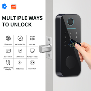 ब्लूलक स्मार्ट मोर्टिज दरवाजा लॉक फिंगरप्रिंट कार्ड कुंजी ऐप अनलॉक विटलॉक ऐप/वाई-फाई सक्षम स्टील/लकड़ी/एल्यूमीनियम के लिए सक्षम - Product Image 5