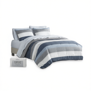 ชุดเครื่องนอนลายดอกไม้ 8 ชิ้น ขนาดคิงควีน ผ้าฝ้ายผสมโพลีเอสเตอร์ ทอแบบดั้งเดิม สไตล์คลาสสิกสำหรับบ้าน - Product Image 1