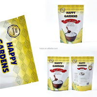 Sacs d'emballage pour farine de maïs 400g 500g 1kg 2kg, pochettes verticales refermables personnalisées pour l'emballage de céréales et de poudre de blé