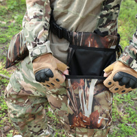 Ceinture tactique réglable pour accessoires de chasse, sacs de chasse avec pochettes, porte-bouteilles, accessoires de chasse
