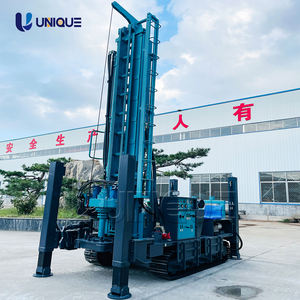 เครื่องเจาะน้ำบาดาลเคลื่อนที่ 350 เมตร แบบติดตั้งบนรถบรรทุก สำหรับการขุดเจาะบ่อสำหรับการชลประทานในฟาร์ม จากซัพพลายเออร์จีน - Product Image 5