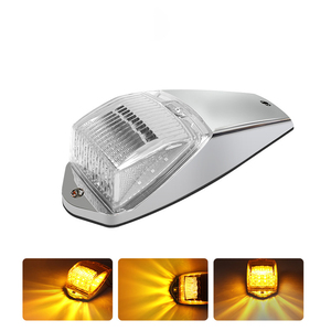 5 Luces de Marcador de Cabina Universales de 12V 24V para Camión, 17 LED Ámbar, Luces de Techo para Camión y Remolque - Product Image 6