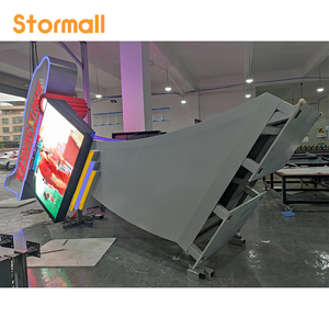 Factory Customized Waterproof High Durable <strong>Way</strong> Finding Letter LED Logo Signs Pylon <strong>Sign</strong> with Screen - Product Image 3