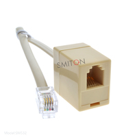 Câble de rallonge téléphonique RJ9 4p4c