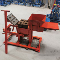 Machine semi-automatique brique robot pile comprimé erth finisseur pose modèle petite argile presse hydraulique briques machine