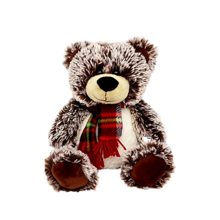 Professional manufacture cheap a bear with alternate fur custom bear plush toys