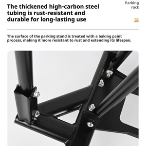<span class=keywords><strong>Support</strong></span> Vélo 4 en 1 pour Vélo de Montagne, Vélo de Route, <span class=keywords><strong>Support</strong></span> Vélo Robust, Stationnement Vertical - Product Image 2
