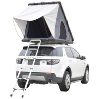 Tienda de Campaña de Aluminio Personalizable para Techo de Auto, para Campamento y Senderismo, Diseño de Concha Rígida