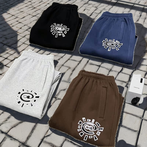 High Quality Fashion Design Brand ADWYSD <b>Men's</b> Mid Straight <b>Cargo</b> Sunner Print Canvas Vintage Midweight Casual Sweatpants Sports - Product Image 2