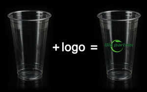 Kustom Logo cetak hewan peliharaan PLA plastik sekali pakai perlengkapan minum gelembung teh & cangkir kopi dengan tutup untuk pesta - Product Image 4