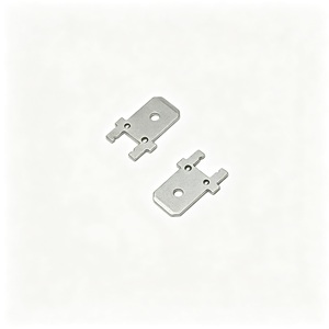 高导电性 H62 黄铜 6.3*0.8 镀锡铜片，用于 PCB 电线焊接端子 - Product Image 4