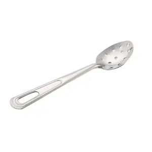 Đa Bếp Nấu Ăn Đồ Dùng Thép Không Gỉ Đục Lỗ Chảo Rán Skimmer Colander Drain Spoon Lọc Nước <span class=keywords><strong>Ladle</strong></span> - Product Image 1
