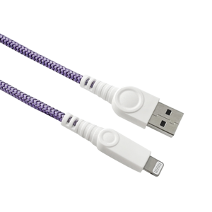 สายชาร์จเร็วแบบ MFi Certified หุ้มด้วย PVC แบบถัก สายทองแดงเคลือบดีบุก สำหรับ iPhone iPad และคอมพิวเตอร์ - Product Image 1