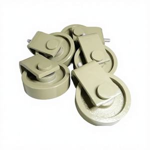 Buena Oferta: Rueda Transformadora Personalizada <span class=keywords><strong>Aster</strong></span> con Soporte Fijo <span class=keywords><strong>de</strong></span> Tres Orificios Roscados - Product Image 1