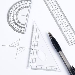 High Quality 8 Pieces Professional School Box Students Geometry Ruler Set Metal <b>Drawing</b> Compass for <b>Office</b> - Product Image 5