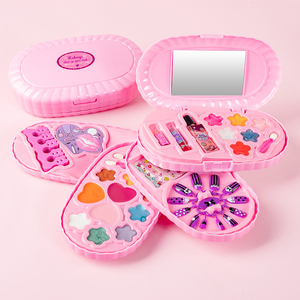 Kimyon S & Li <span class=keywords><strong>Kit</strong></span> <span class=keywords><strong>de</strong></span> <span class=keywords><strong>maquillaje</strong></span> <span class=keywords><strong>de</strong></span> 4 capas para niños Paleta <span class=keywords><strong>de</strong></span> juegos <span class=keywords><strong>de</strong></span> simulación no tóxica para <span class=keywords><strong>niñas</strong></span> Juego <span class=keywords><strong>de</strong></span> cosméticos <span class=keywords><strong>de</strong></span> etiqueta privada OEM Juguete <span class=keywords><strong>de</strong></span> belleza <span class=keywords><strong>de</strong></span> plástico - Product Image 1