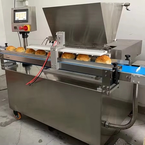 Machine automatique de remplissage de <span class=keywords><strong>pain</strong></span> pour snacks, crème, <span class=keywords><strong>chocolat</strong></span> et confiture, <span class=keywords><strong>en</strong></span> acier inoxydable 304, 4000 unités/heure, pour le remplissage de confiture dans le <span class=keywords><strong>pain</strong></span> - Product Image 1