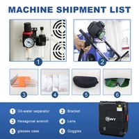 Máquina de Limpieza Láser Portátil de 300w con Enfriamiento por Aire para Eliminar Óxido de Metal, Recubrimientos, Aceite y Suciedad