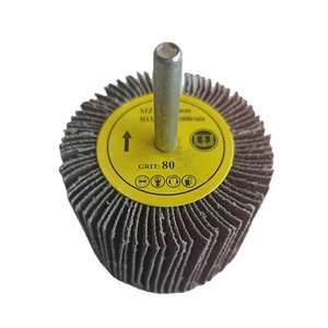 <span class=keywords><strong>Ponceuse</strong></span> à roue à lamelles avec ponçage abrasif à tige pour meuleuse électrique outil rotatif meuleuses à arbre flexible polissage rouille soudure fraise - Product Image 1