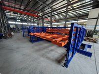 Étagère de rangement robuste à tiroirs pour plaques, support sur mesure en métal industriel pour entrepôt, atelier, matières premières, support ODM