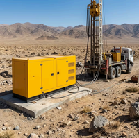 Générateur diesel silencieux 30KW 40KW 50KW, sortie triphasée AC, 1500 tr/min, groupe électrogène portable insonorisé pour l'industrie de la construction