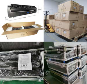 RGB 6 Mắt 500MW Ánh Sáng Laser Quét Điều Khiển Âm Thanh Lắc Đầu Di Chuyển Ánh Sáng Hiệu ứng Sân Khấu Đèn Vũ Trường Bên Câu Lạc Bộ Thanh DJ Hiển thị - Product Image 5
