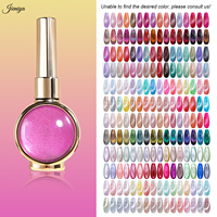 Kit de gel pour ongles portable 2 flacons avec emballage blister, couleur personnalisée, gel UV effet œil de chat pour manucure à domicile et salon de beauté
