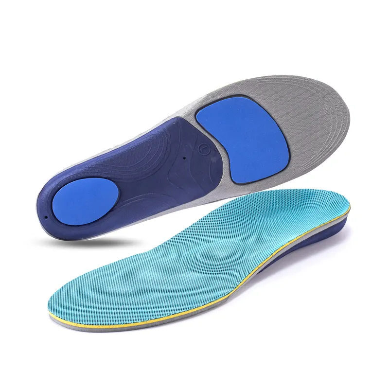 Arch Support Insole Shock Absorption Foot Protection Anti Sprain Player Breathable EVA sport insole for shoes