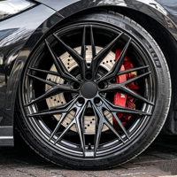 Jantes forgées monobloc Deep Concave Racing 17-24 pouces 5x114.3 130 6x139.7 compatibles avec W205 C300 F30 E90 Q7 Q3 en alliage d'aluminium