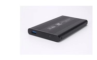 Case Esterno per Disco Rigido USB 2.0 da 2,5 Pollici in Alluminio Blu per HDD e SSD