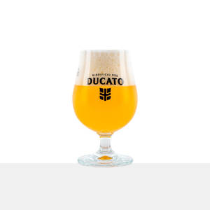 Verre à bière transparent Birrificio Del Ducato Bristol Tulip, design classique, pour les fêtes, 1 pièce - Product Image 1