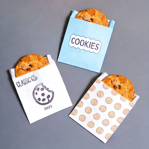 <span class=keywords><strong>Bolsas</strong></span> de <span class=keywords><strong>Papel</strong></span> Kraft Personalizadas, Reciclables, Resistentes a la Grasa y al Aceite, Aptas para Alimentos, con Logotipo, para Empacar Pan, Galletas y Baguettes - Product Image 1