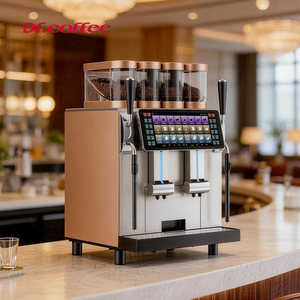 Máquina de Café Comercial F4Plus, Totalmente Automática, Inteligente, de Acero Inoxidable, para Uso en Cafeterías - Product Image 1