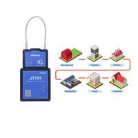 Wet Cargo Tank Zwei Türen Reefer Truck Kabel dichtung Smart Satellite Map Remote Unlock Cargo Safety Vorhänge schloss