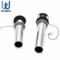 Bouchon de vidange d'évier en laiton chromé avec chaîne et boule, anti-odeur universel, facile à installer pour évier de cuisine