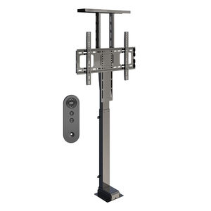 حامل تلفاز NBJOHSON الكهربائي المخفي، حامل رفع تلفاز آلي قابل لتعديل الارتفاع مع جهاز تحكم عن بعد - Product Image 3