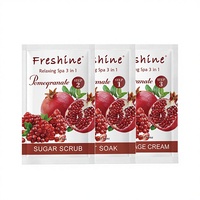 Ensemble de soin des pieds Freshine Foot SPA, pédicure de luxe en 3 étapes, kit de soin des pieds, masque parfumé au citron, produits de beauté
