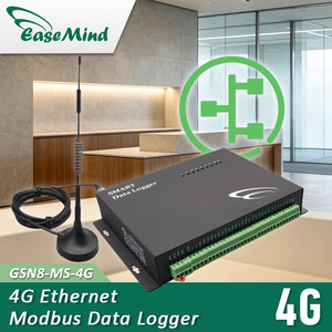 Easemind GSN8-MS-4G 4G Ethernet Modbus <b>Data</b> <b>Logger</b> Black Industrial Smart <b>Data</b> Collector - Product Image 1
