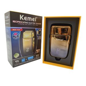 <span class=keywords><strong>Rasoir</strong></span> électrique Kemei KM-TX10 avec écran LED, rechargeable, pour cheveux, barbe et rasage de la tête pour hommes - Product Image 2
