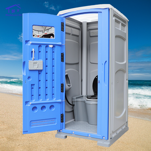 Toilettes portables de luxe préfabriquées complètes, prêtes à l'emploi, pour camping, toilettes publiques, sanitaires mobiles - Product Image 6