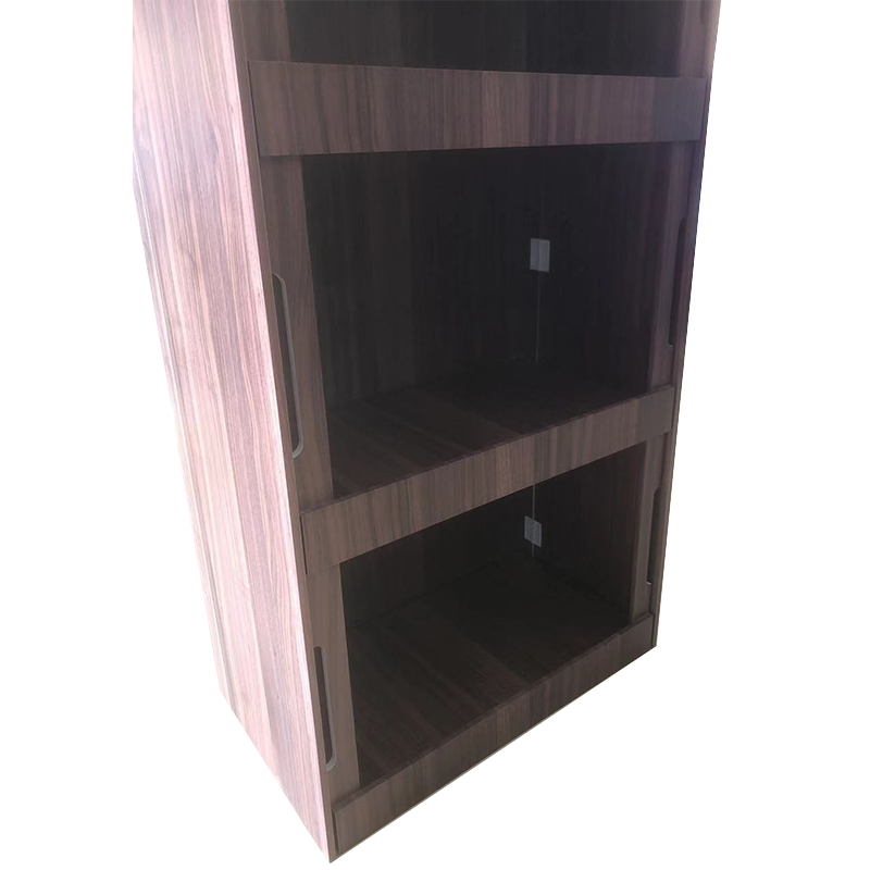 Heavy Duty Eco-friendly Multi-tier Floor Stand Drink Display Wine Beer Rack Wooden Shelf for Retail Shops — view 4