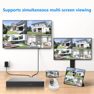 4CH 5MP Smart Dual Light supporta Audio In/out sistema CCTV torretta telecamera visione notturna IR 20m Mic POE IP telecamera di sicurezza <span class=keywords><strong>NVR</strong></span> Kit - Product Image 3