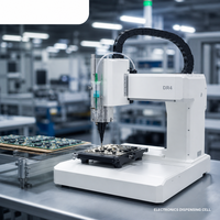 Bras robotisé de bureau industriel à 4 axes DR4 pour le dosage de précision des composants, avec une charge utile de 500 g et une portée de 440 mm