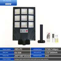 Lámpara Solar LED Inteligente para Exteriores con Control Remoto, Impermeable, con Sensor de Movimiento e Iluminación Trilateral