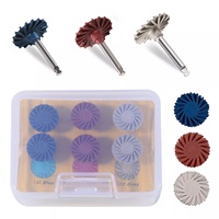 Résine dentaire de haute qualité Résine de silicone Disque de polissage Kit de polissage composite dentaire