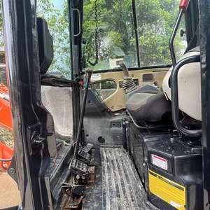 Hitachi ZX55 Mini excavadora usada Modelo 2020 bajas horas de trabajo motor caja de cambios bomba PLC Core componentes precio barato - Product Image 4